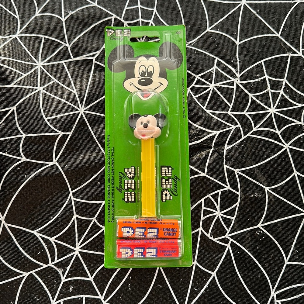 vintage mickey pez candy